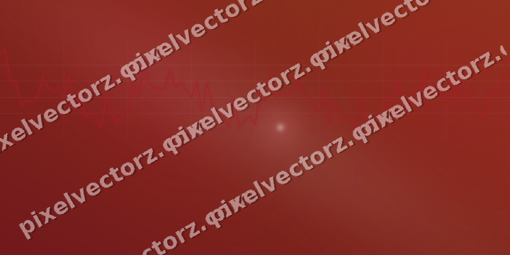 Glowing neon chart background in red and pale lime