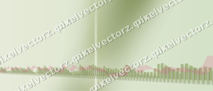 Soft pastel chart background in lime and pink