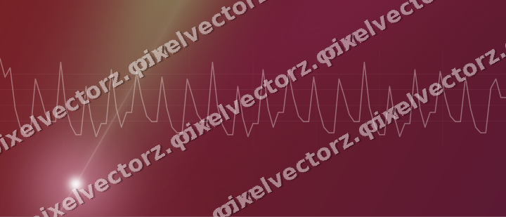 Glowing neon chart background in dark pink and yellow