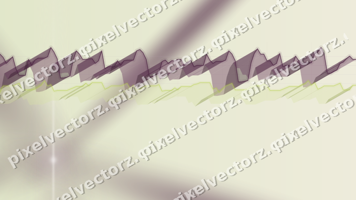 Soft pastel chart background in dark magenta and lime