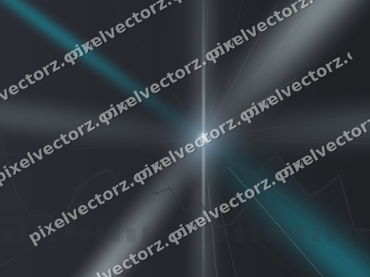 Glowing neon chart background in teal and pale cyan