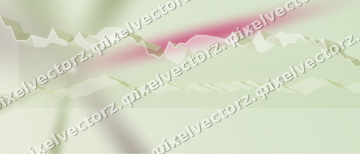 Soft pastel chart background in lime and pink