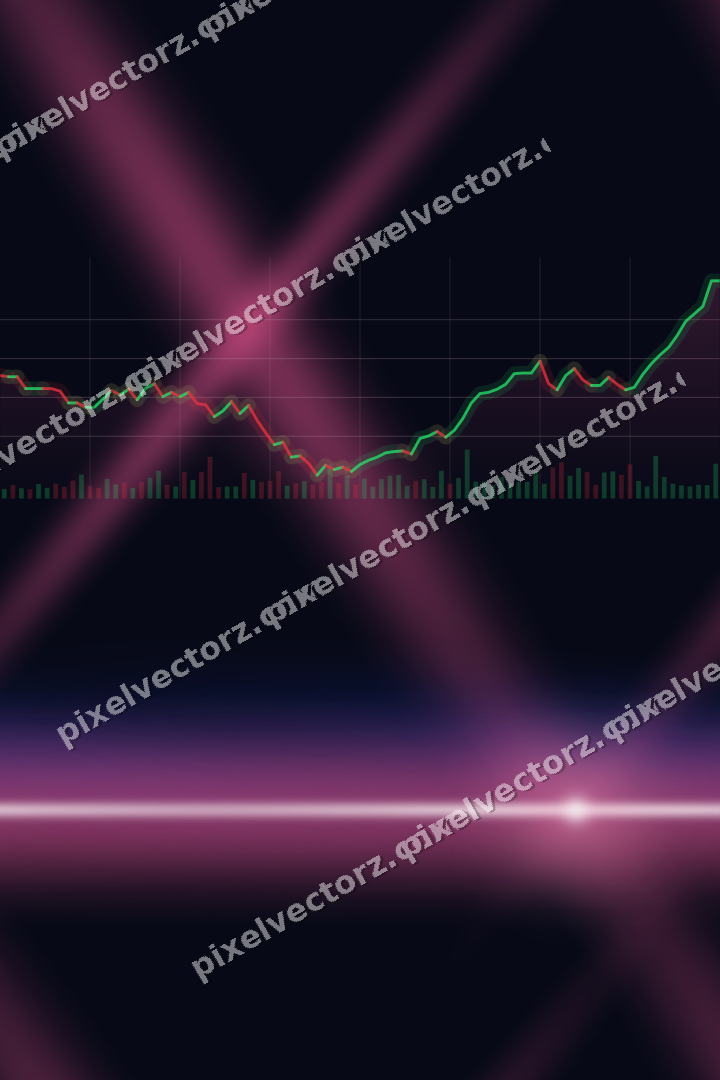 Nahtloser Neon Diagramm Hintergrund in Rosa und Blau