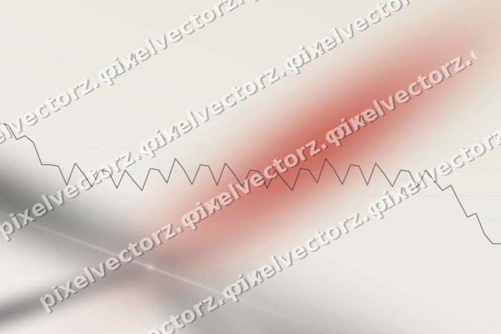 Soft pastel chart background in red and pale amber