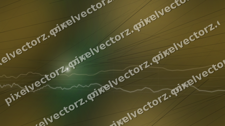 Nahtloser Neon Diagramm Hintergrund in Bernstein und Grün