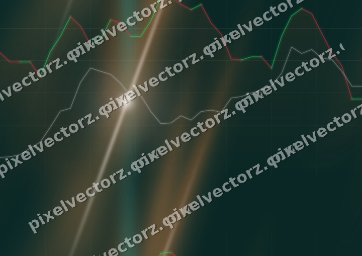 Nahtloser Neon Diagramm Hintergrund in Orange und Petrol