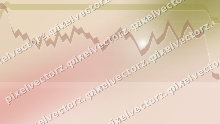 Soft pastel chart background in yellow and red