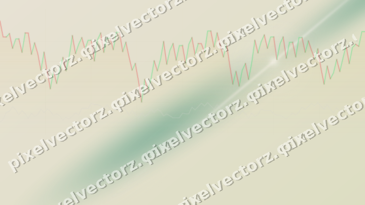Soft pastel chart background in amber and green