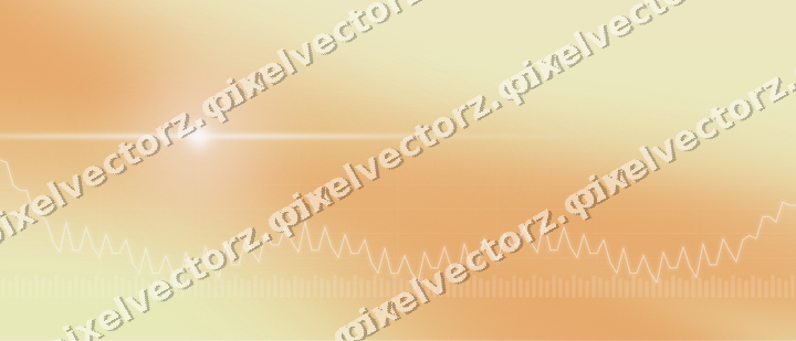Soft pastel chart background in red and orange