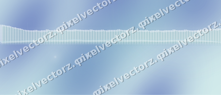Soft pastel chart background in blue and cyan