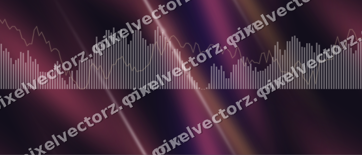 Nahtloser Neon Diagramm Hintergrund in Rosa und Bernstein
