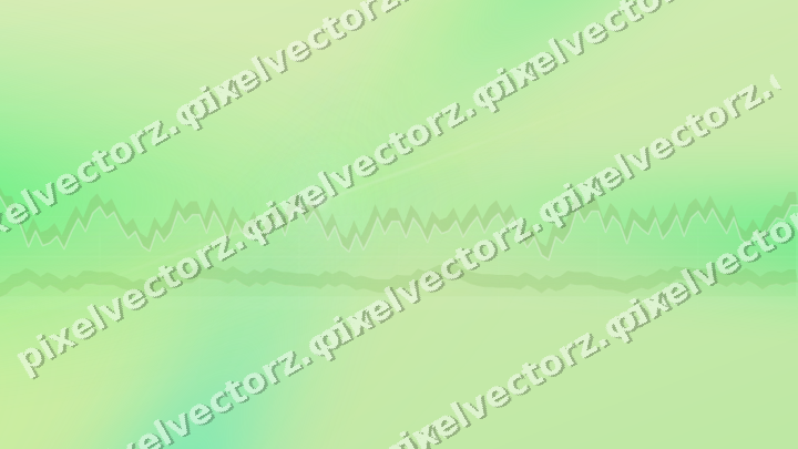 Soft pastel chart background in green and lime