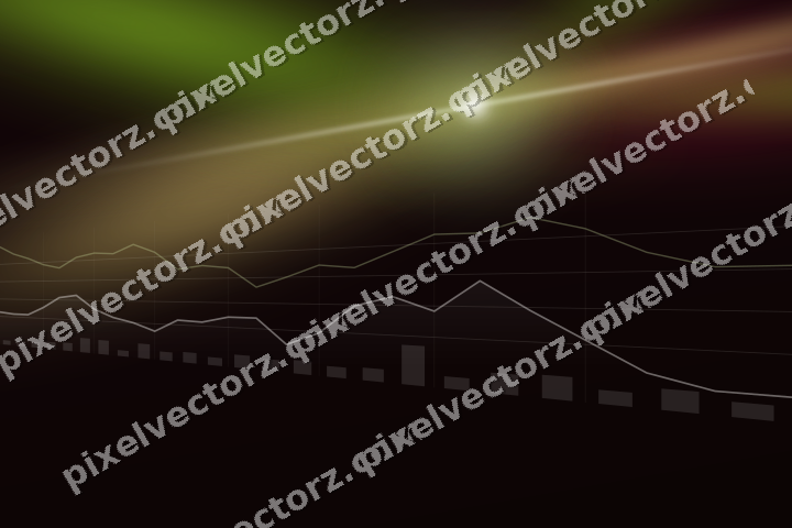 Leuchtender Neon Diagramm Hintergrund in Limette und Rosa