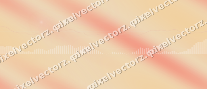 Nahtloser Pastell Diagramm Hintergrund in Rot und Orange
