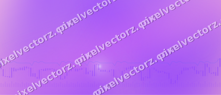 Soft pastel chart background in purple and blue