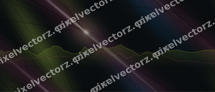 Nahtloser Neon Diagramm Hintergrund in Limette und Bernstein