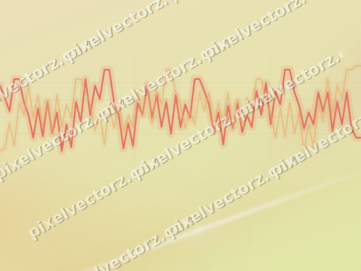 Soft pastel chart background in red and orange