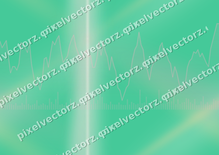 Nahtloser Neon Diagramm Hintergrund in Blassrosa und Blassbernstein