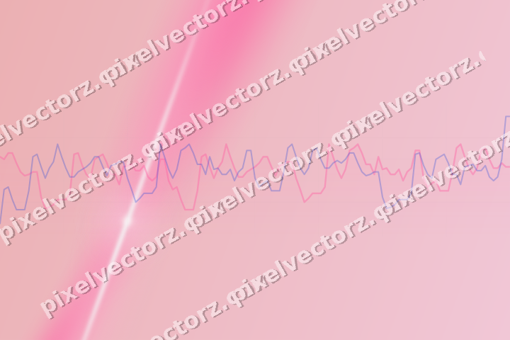 Soft pastel chart background in pink and blue