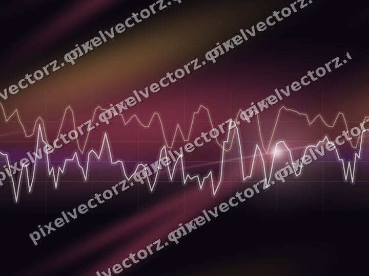 Nahtloser Neon Diagramm Hintergrund in Rosa und Bernstein
