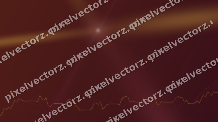 Glowing neon chart background in dark pink and amber