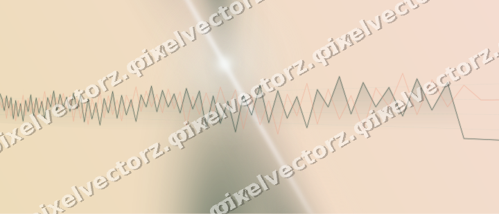 Soft pastel chart background in dark green and orange