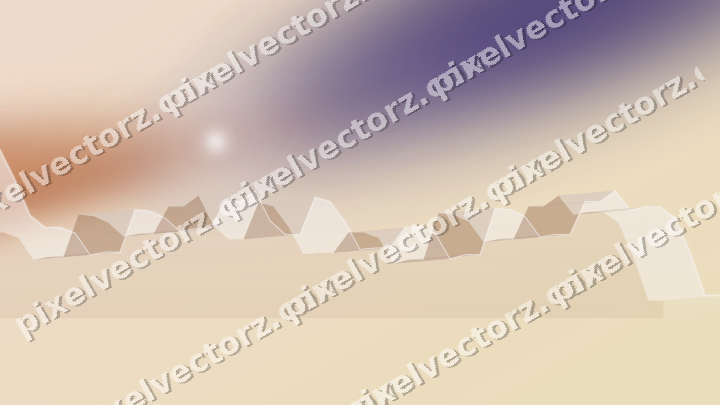 Soft pastel chart background in orange and blue