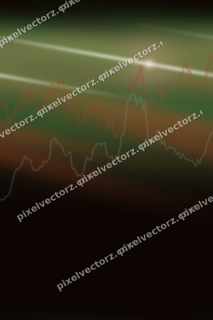 Nahtloser Neon Diagramm Hintergrund in Rot und Orange