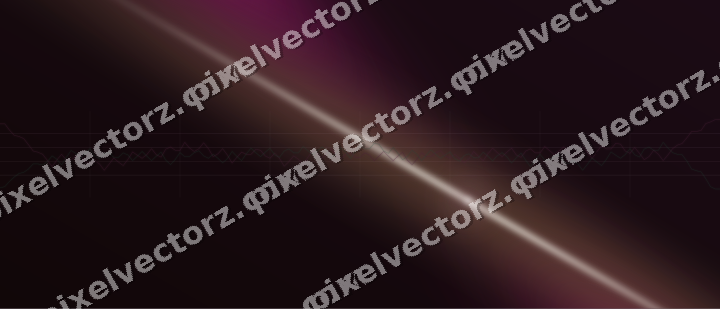 Glowing neon chart background in magenta and pink