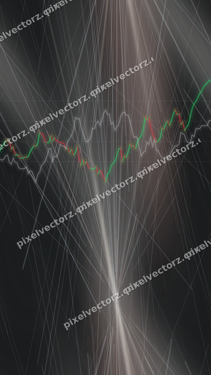 Nahtloser Neon Diagramm Hintergrund in Rot und Blassbernstein