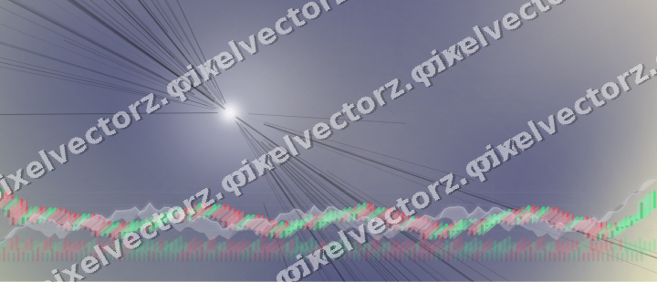 Soft pastel chart background in dark blue and amber