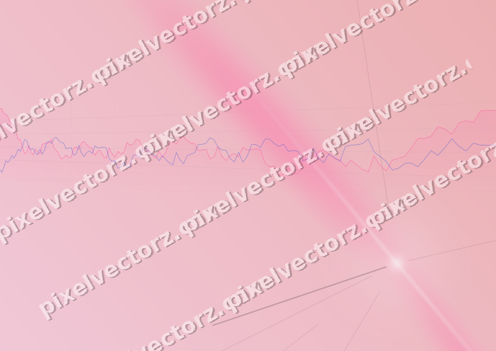 Soft pastel chart background in pink and blue