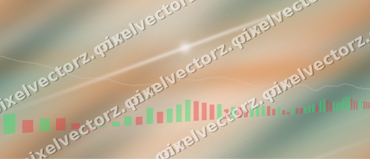 Nahtloser Pastell Diagramm Hintergrund in Orange und Petrol