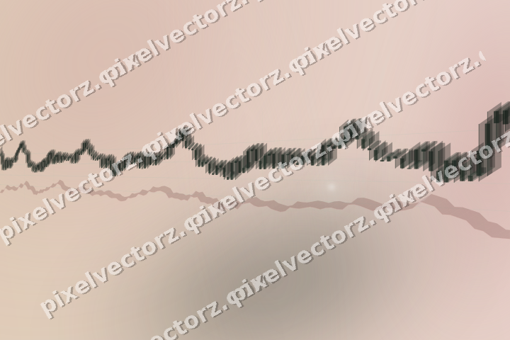 Soft pastel chart background in dark green and red