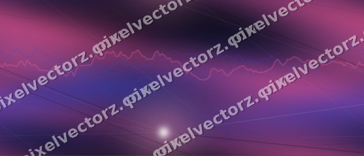 Nahtloser Neon Diagramm Hintergrund in Rosa und Blau