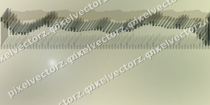 Soft pastel chart background in dark green and amber