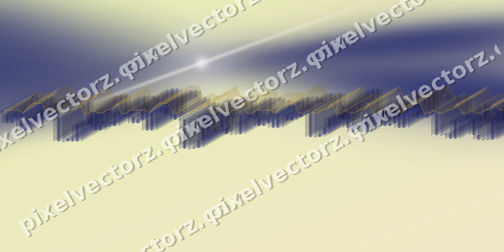 Soft pastel chart background in dark blue and amber