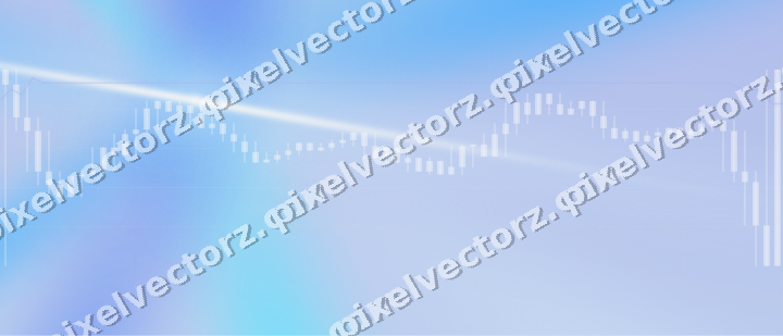 Soft pastel chart background in cyan and blue