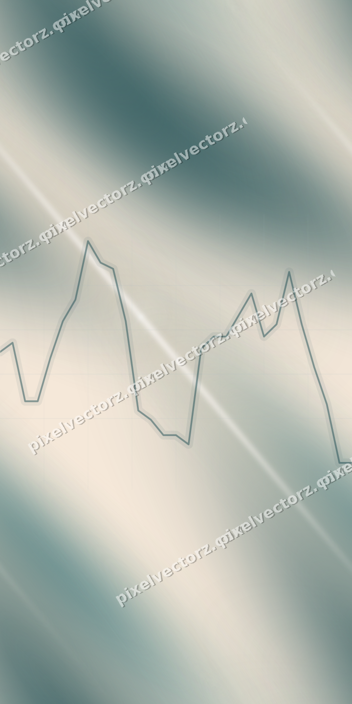 Nahtloser Pastell Diagramm Hintergrund in Dunkelpetrol und Orange