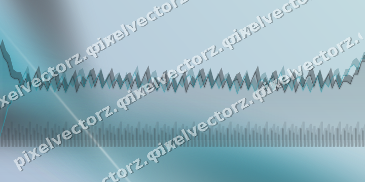 Soft pastel chart background in teal and pale cyan