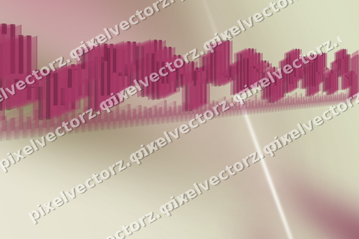 Soft pastel chart background in dark pink and yellow