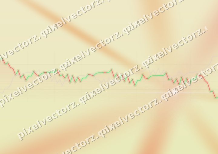 Soft pastel chart background in red and orange