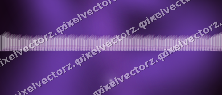 Glowing neon chart background in purple and blue
