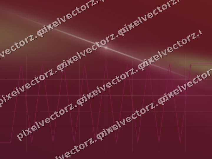 Glowing neon chart background in dark pink and yellow