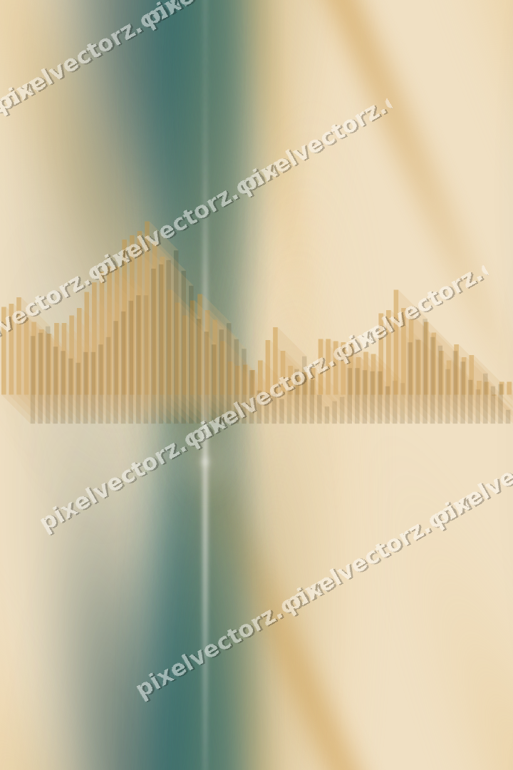 Nahtloser Pastell Diagramm Hintergrund in Bernstein und Dunkelpetrol