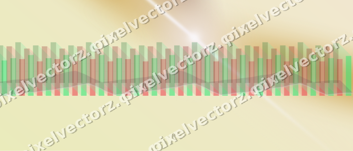 Soft pastel chart background in dark pink and amber