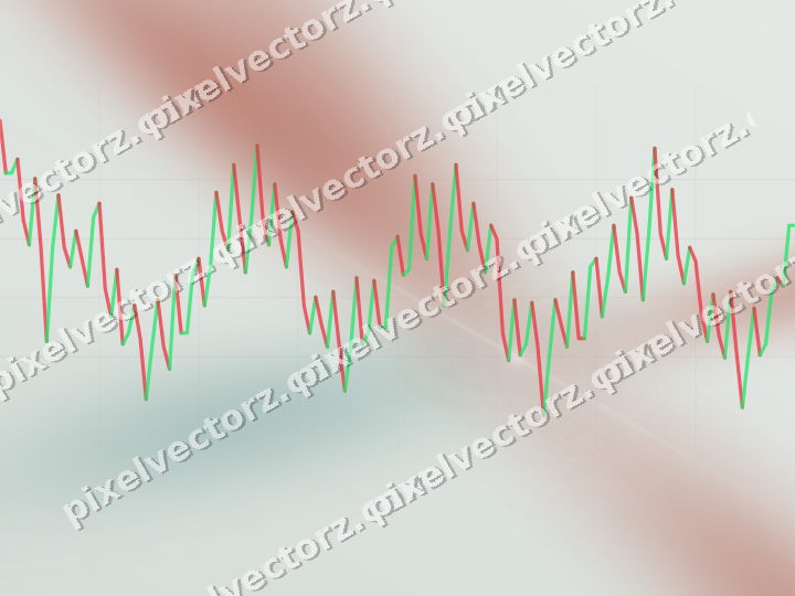 Soft pastel chart background in red and orange