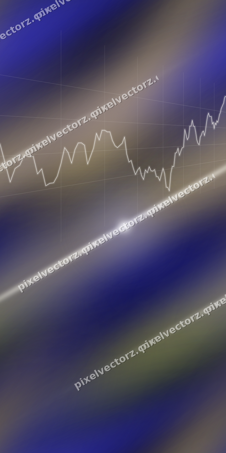 Nahtloser Neon Diagramm Hintergrund in Blau und Violett