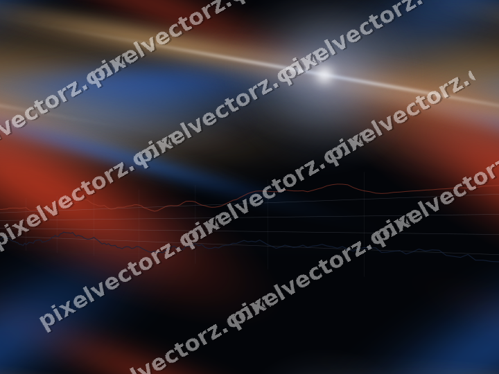 Nahtloser Neon Diagramm Hintergrund in Blau und Rot