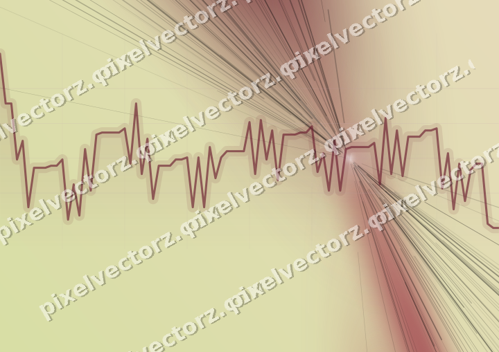 Soft pastel chart background in dark pink and red